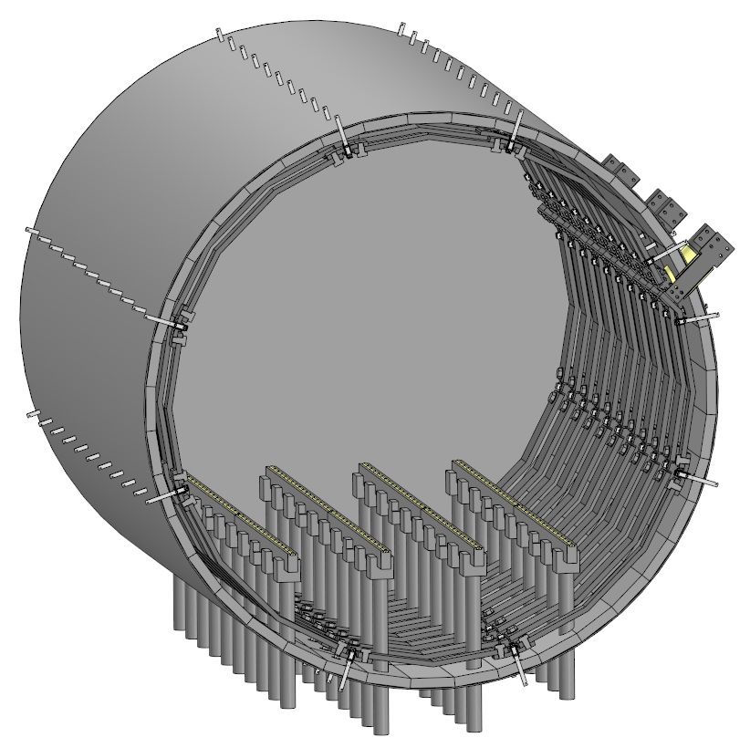 Теплоизоляционная камера печи для цементации IPSEN