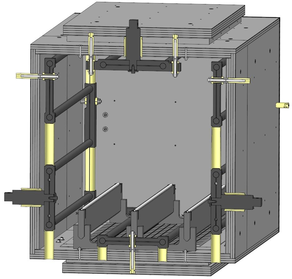Теплоизоляционная камера вакуумной печи для цементации IPSEN