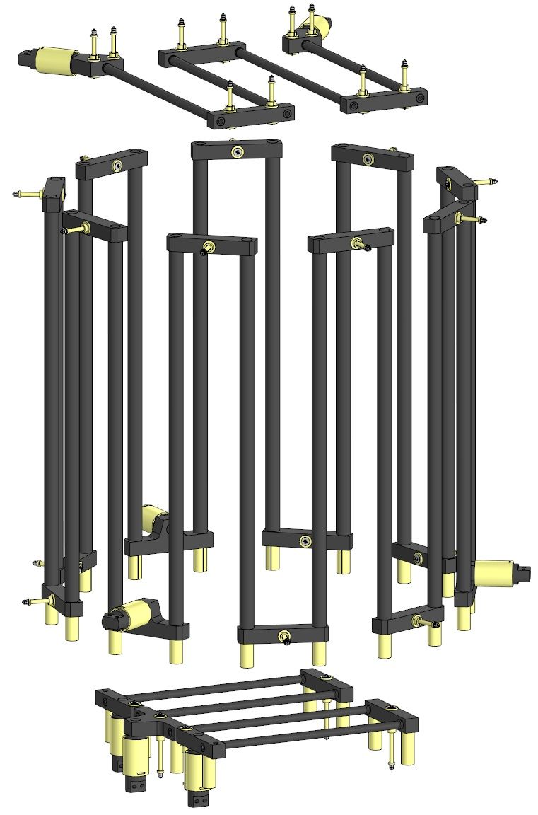 Система нагрева печи IPSEN (трубчатые элементы, кронштейны и токопроводы)