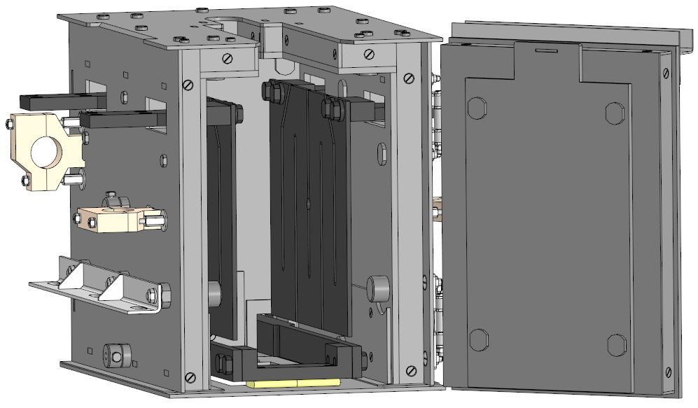 Теплоизоляционная камера вакуумной плавильно-заливочной установки ВИП-НК (УВНК)